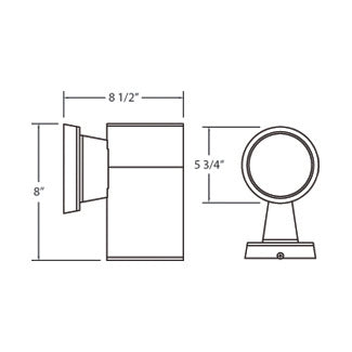 Eurofase - 19202-013 - OUTDR,WLLMNT,75W PAR30,RD,DNLT - ARCHITECTURAL OUTDOOR - Grey