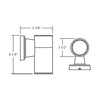 Eurofase - 19206-011 - OUTDR,WLLMNT,50W PAR20,RD,DNLT - BORRU - Grey