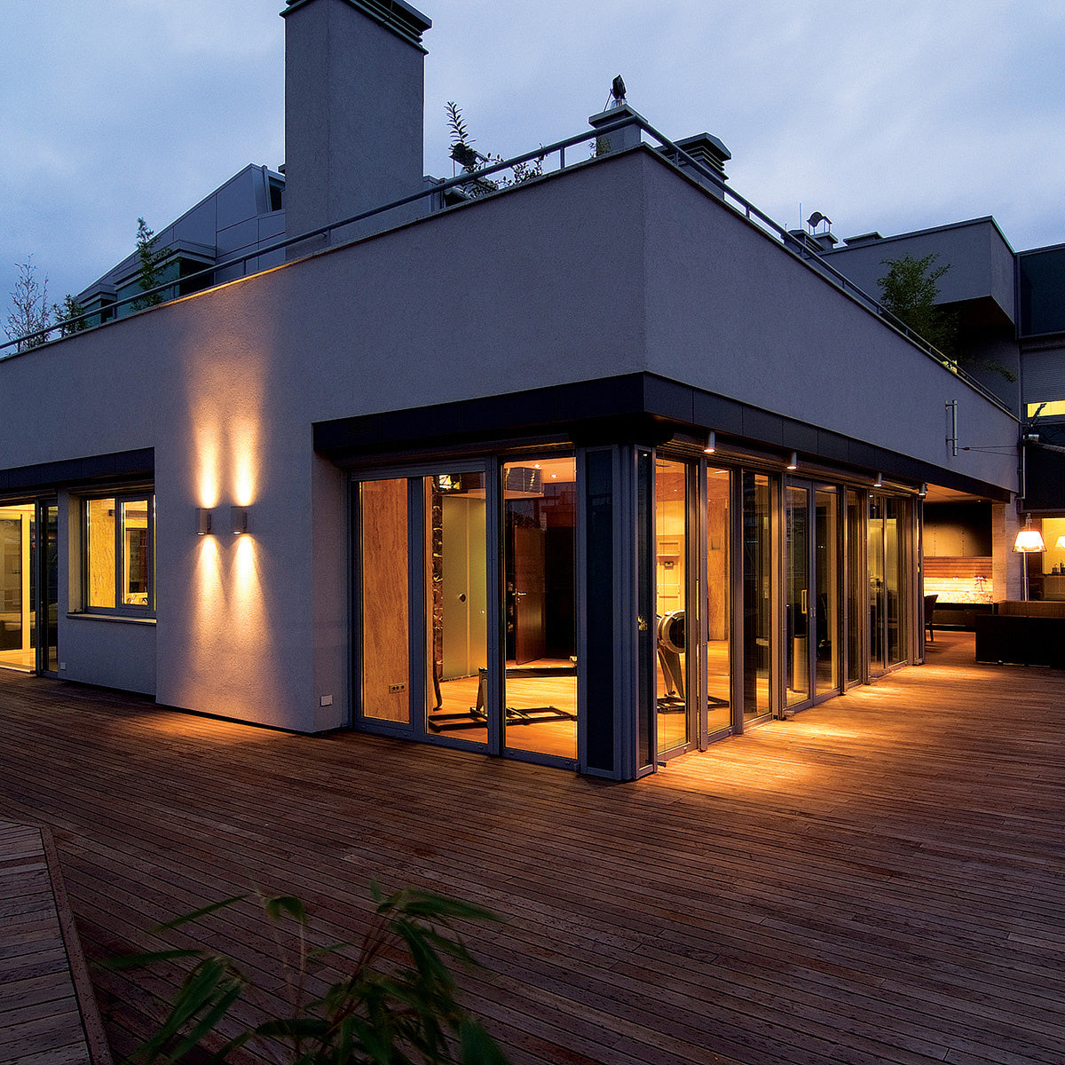 Eurofase - 19210-018 - OUTDR,WLLMNT,75W PAR30,SQ,UPDN - ARCHITECTURAL OUTDOOR - Grey