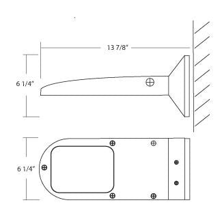 Eurofase - 23250-017 - OUTDR,LED SCONCE,10W,680LM,BRZ - ARCHITECTURAL OUTDOOR - Architectural Bronze