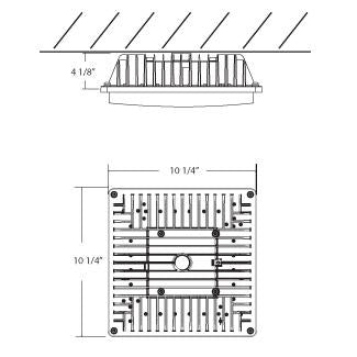 Eurofase - 23251-014 - OUTDR,LED SURFACE,20W,BRONZE - ARCHITECTURAL OUTDOOR - Architectural Bronze