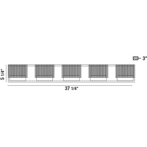 Eurofase - 31441-018 - LED Bathbar - Sonic - Chrome