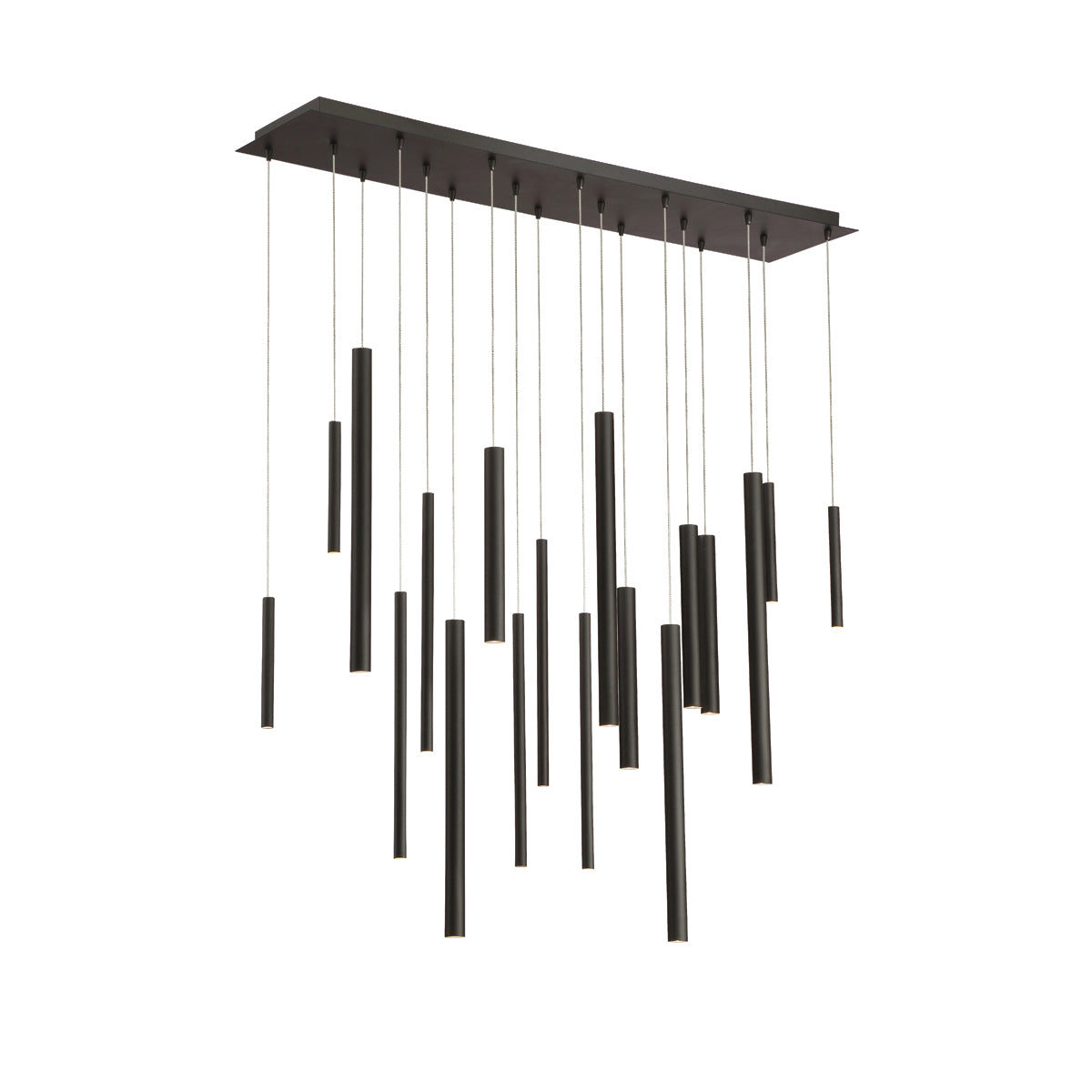 Eurofase - 31446-013 - SANTANA-CHD-18LT-42IN-BK - SANTANA - Black