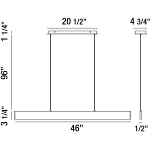 Eurofase - 31447-010 - LED Pendant - Rogers - White