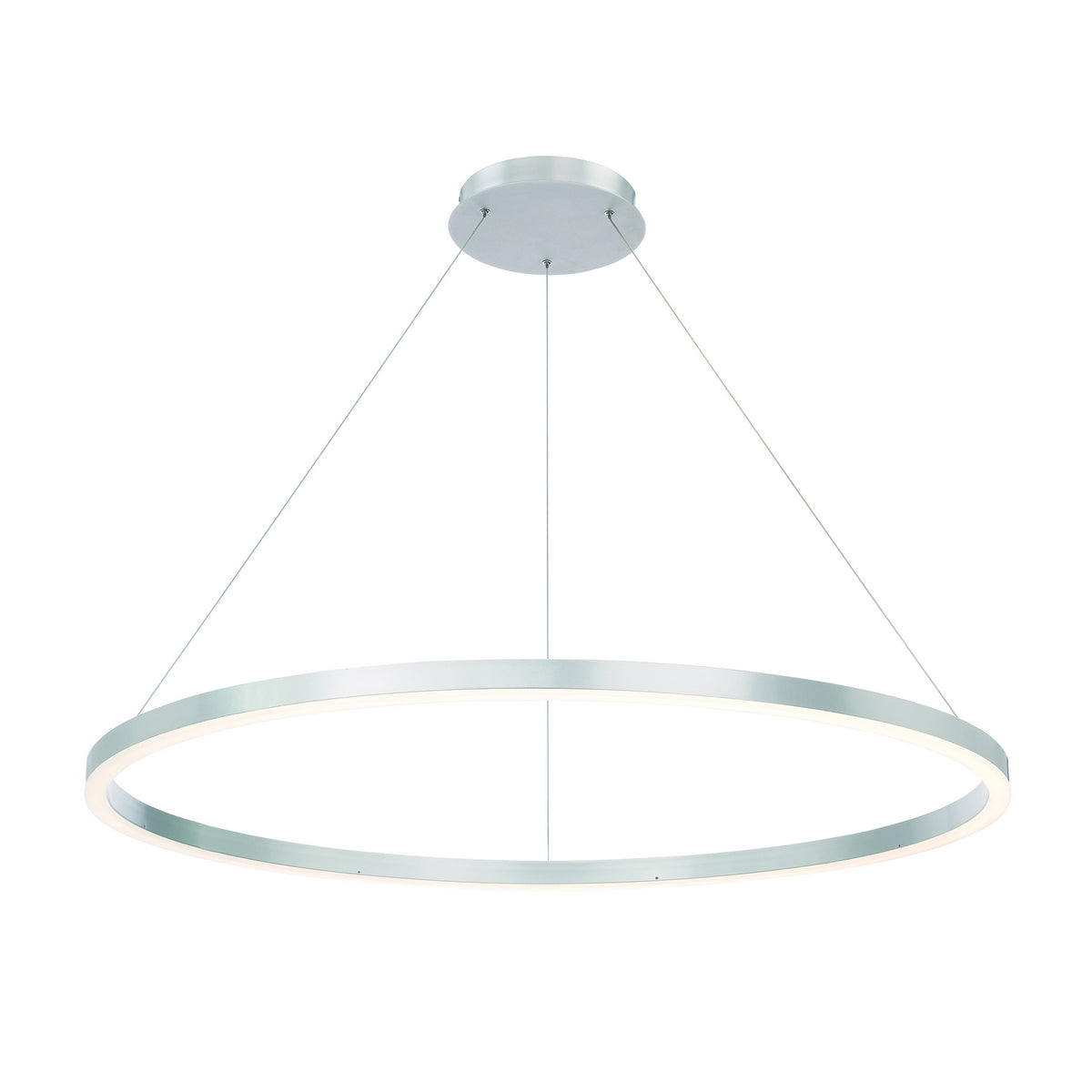 Eurofase - 31472-012 - SPUNTO-CHD-47IN-SL-WH - SPUNTO - Silver