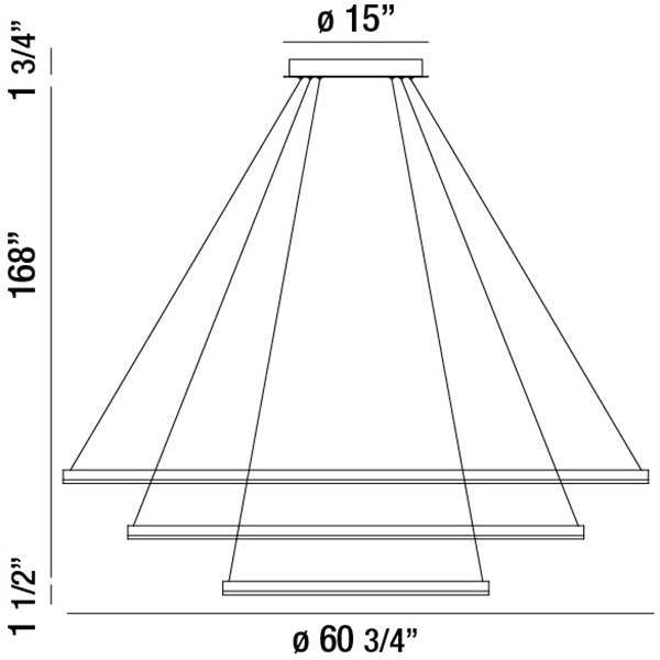 Eurofase - 31474-016 - LED Chandelier - Spunto - Silver