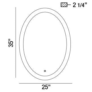 Eurofase - 31483-012 - LED Mirror - Mirror - Mirror