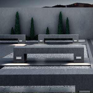Eurofase - 31576-017 - ODIA,OD,LED INWALL,8.5W,MARINE - ODIA - Marine Grey