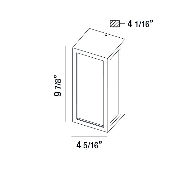 Eurofase - 31580-021 - OUTDR,LED WLLMNT,18W,662LM,GRA - ARCHITECTURAL OUTDOOR - Graphite Grey