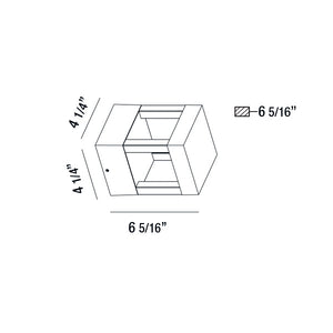 Eurofase - 31587-013 - LED Outdoor Wall Mount - Outdoor - Marine Grey