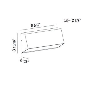 Eurofase - 31589-017 - LED Outdoor Wall Mount - Outdoor - Marine Grey