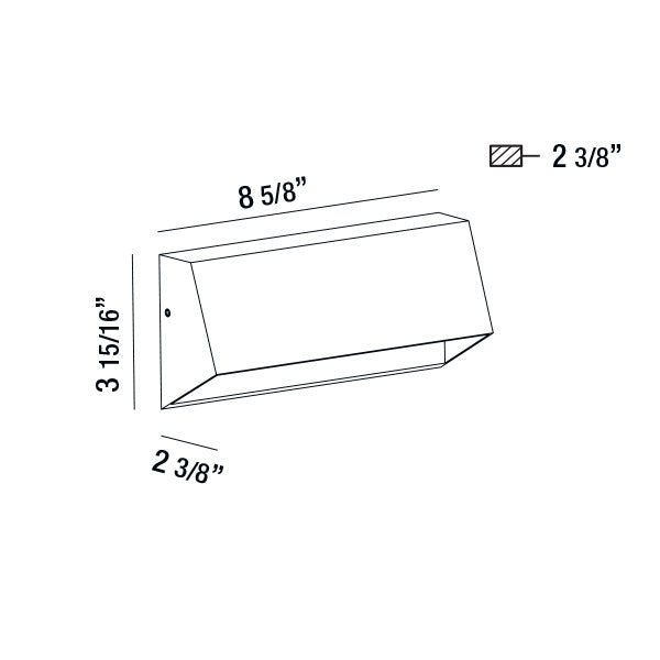 Eurofase - 31589-017 - LED Outdoor Wall Mount - Outdoor - Marine Grey