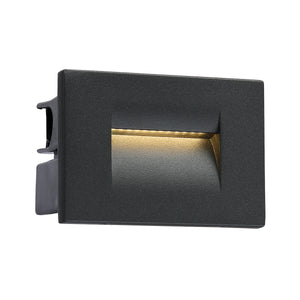 Eurofase - 31590-020 - OUTDR,LED INWALL,3.6W,GRAPH - ARCHITECTURAL OUTDOOR - Graphite Grey