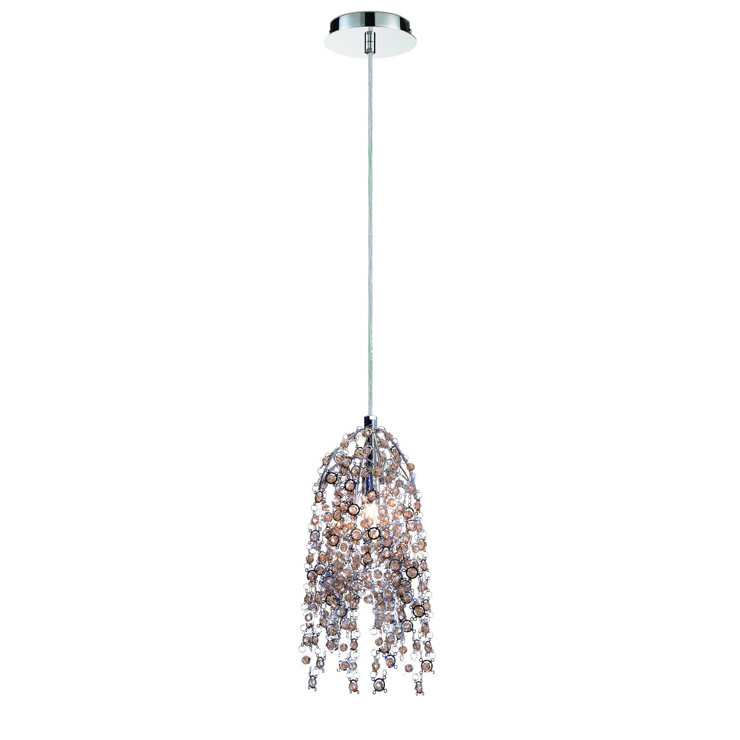 Eurofase - 31615-013 - One Light Pendant - Danza - Chrome