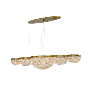 Eurofase - 31831-017 - MONDO-CHD-15LT-59IN-GD - MONDO - Gold