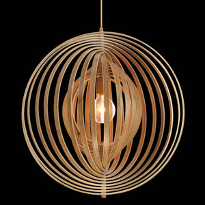 Eurofase - 31872-010 - One Light Pendant - Abruzzo - Wood