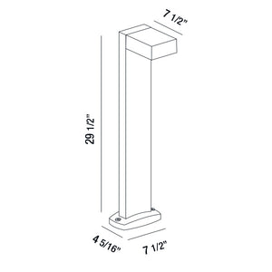 Eurofase - 31909-027 - LED Bollard - Led Bollard - Graphite Grey