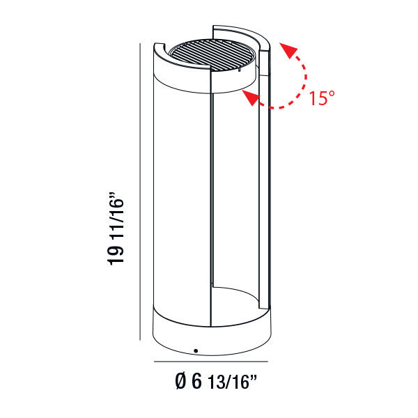 Eurofase - 31922-029 - DANYON,LED BLRD,15W,20IN,GRPH - DANYON - Graphite Grey