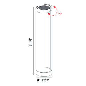 Eurofase - 31923-026 - LED Bollard - Led Bollard - Graphite Grey