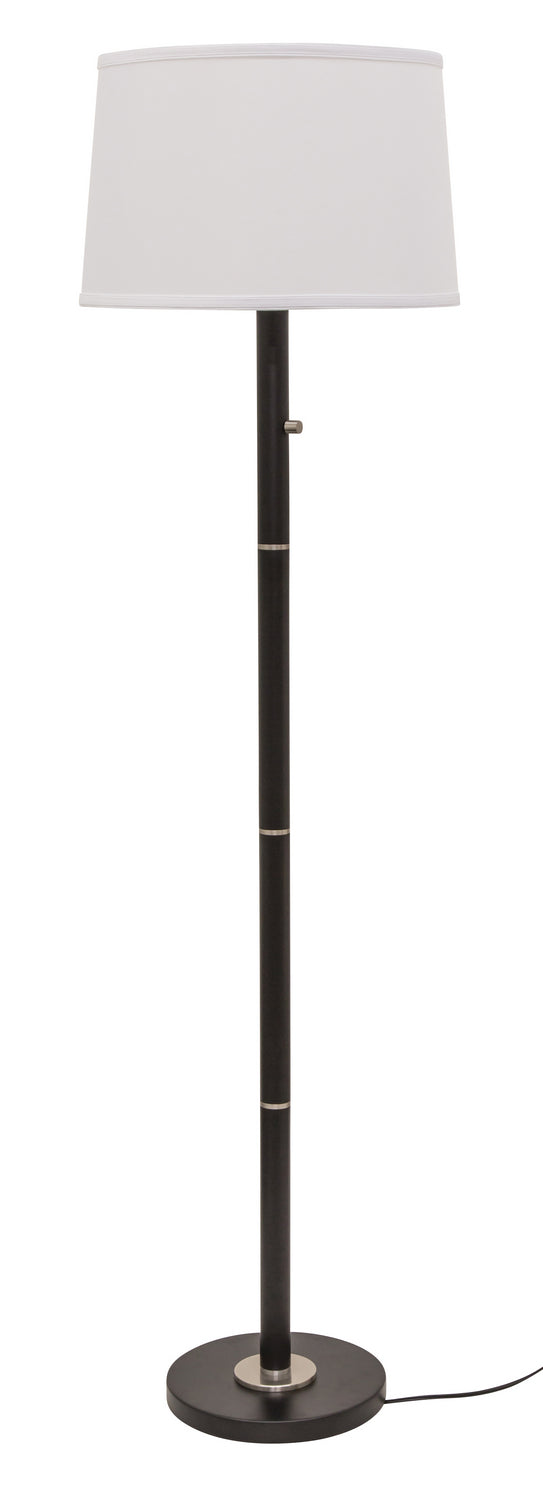 House of Troy - RU703-BLK - Three Light Floor Lamp - Rupert - Black