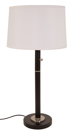 House of Troy - RU750-BLK - Three Light Table Lamp - Rupert - Black