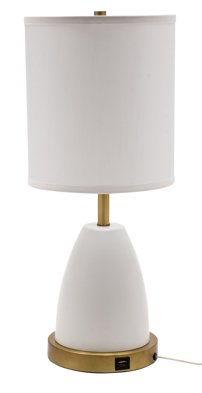 House of Troy - RU751-WT - One Light Table Lamp - Rupert - White