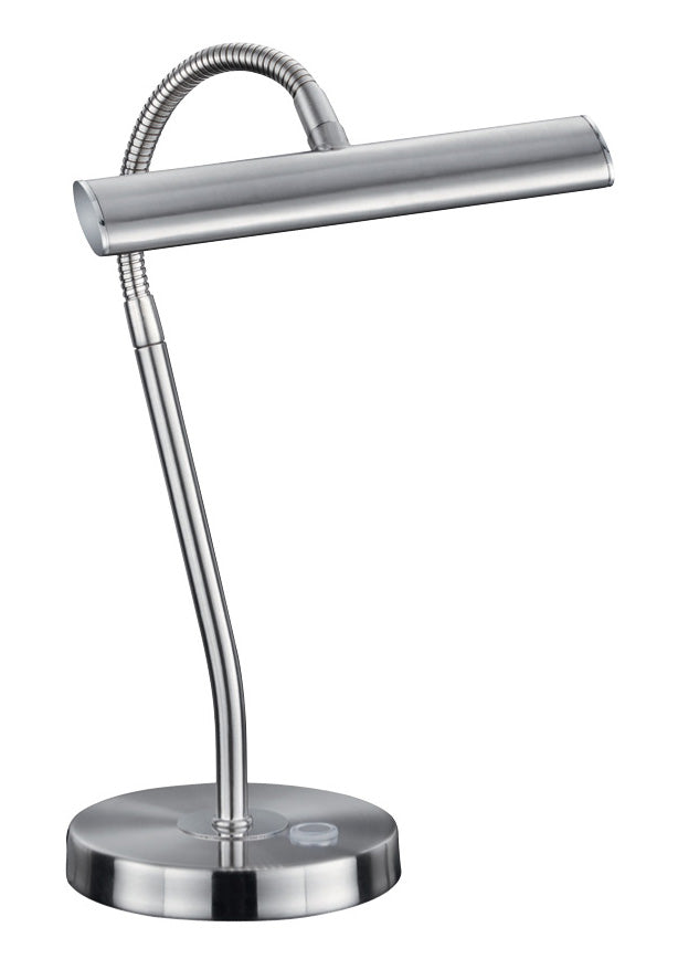 Arnsberg - 579790107 - LED Desk Lamp - Curtis - Nickel Matte