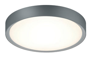 Arnsberg - 659011887 - LED Bathroom Ceiling Light - Clarimo - Titanium / Light Grey