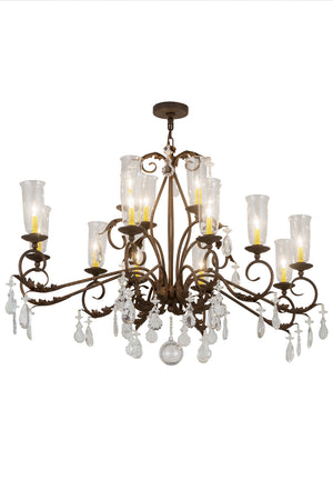 Meyda Tiffany - 183446 - 14 Light Chandelier - Windsor - Gilded Tobacco