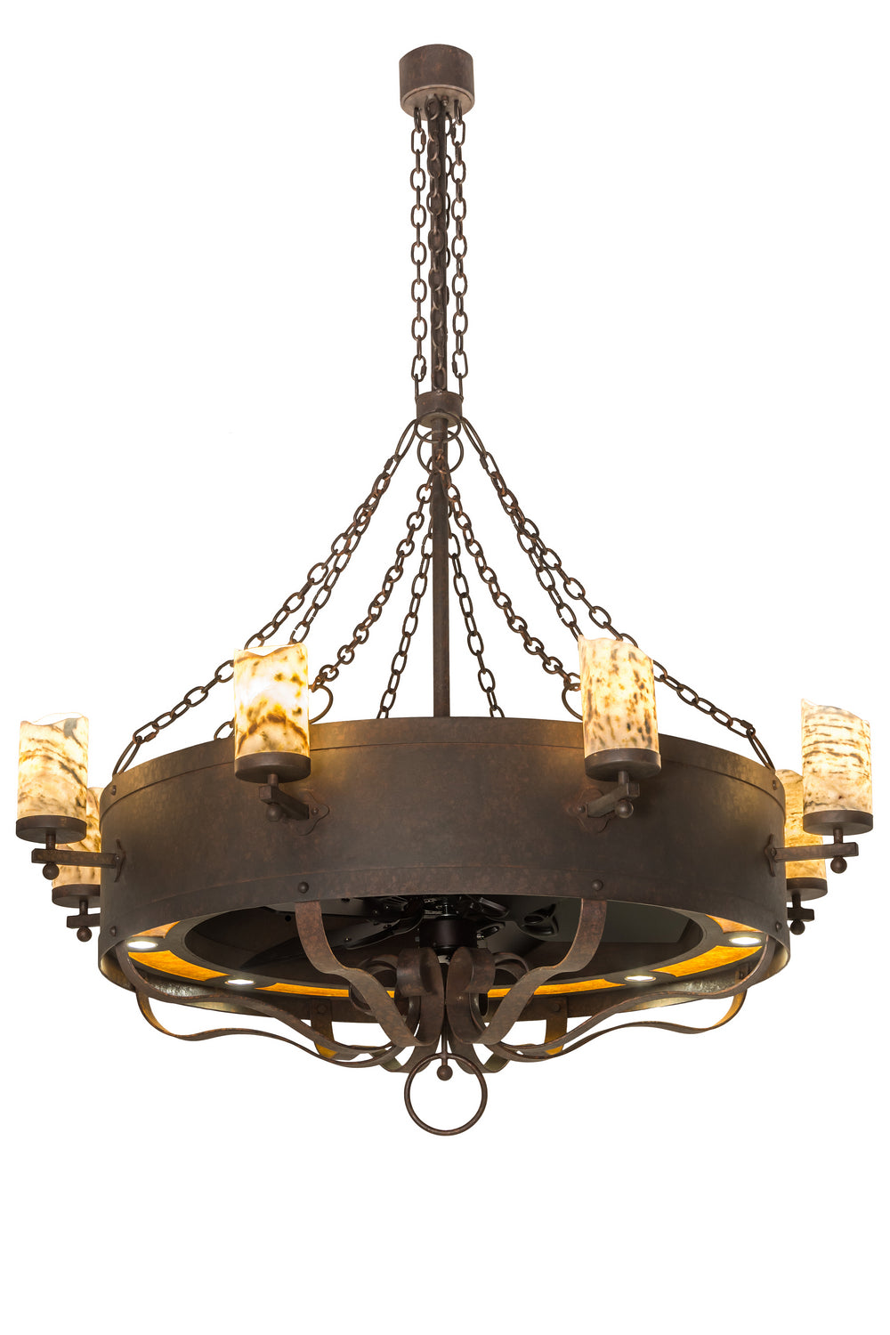 Meyda Tiffany - 185627 - 24 Light Chandelier - Parnella - Rusty Nail