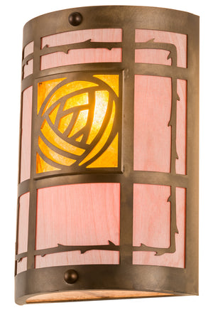 Meyda Tiffany - 185655 - Two Light Wall Sconce - Bungalow Rose - Antique Copper