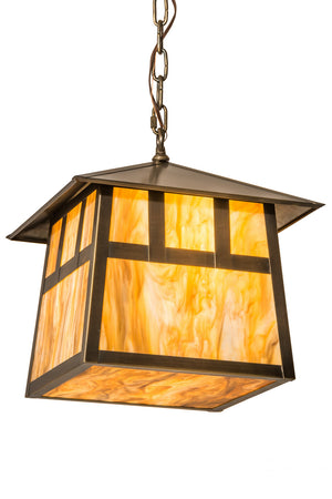 Meyda Tiffany - 185823 - Three Light Pendant - Stillwater - Antique Brass