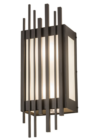 Meyda Tiffany - 185847 - Two Light Wall Sconce - Bars&Grill - Bronze