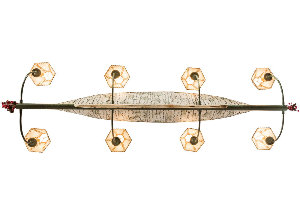 Meyda Tiffany - 186354 - Eight Light Chandelier - Personalized - Antique Copper,Tarnished Copper