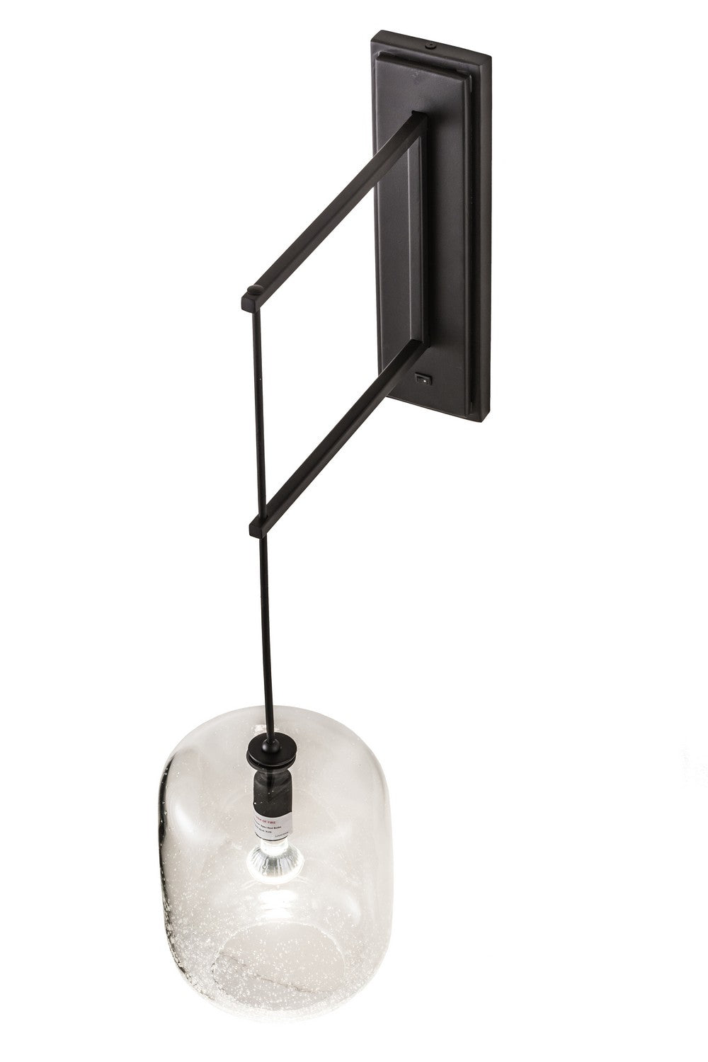 Meyda Tiffany - 186391 - One Light Wall Sconce - Pastilla - Solar Black