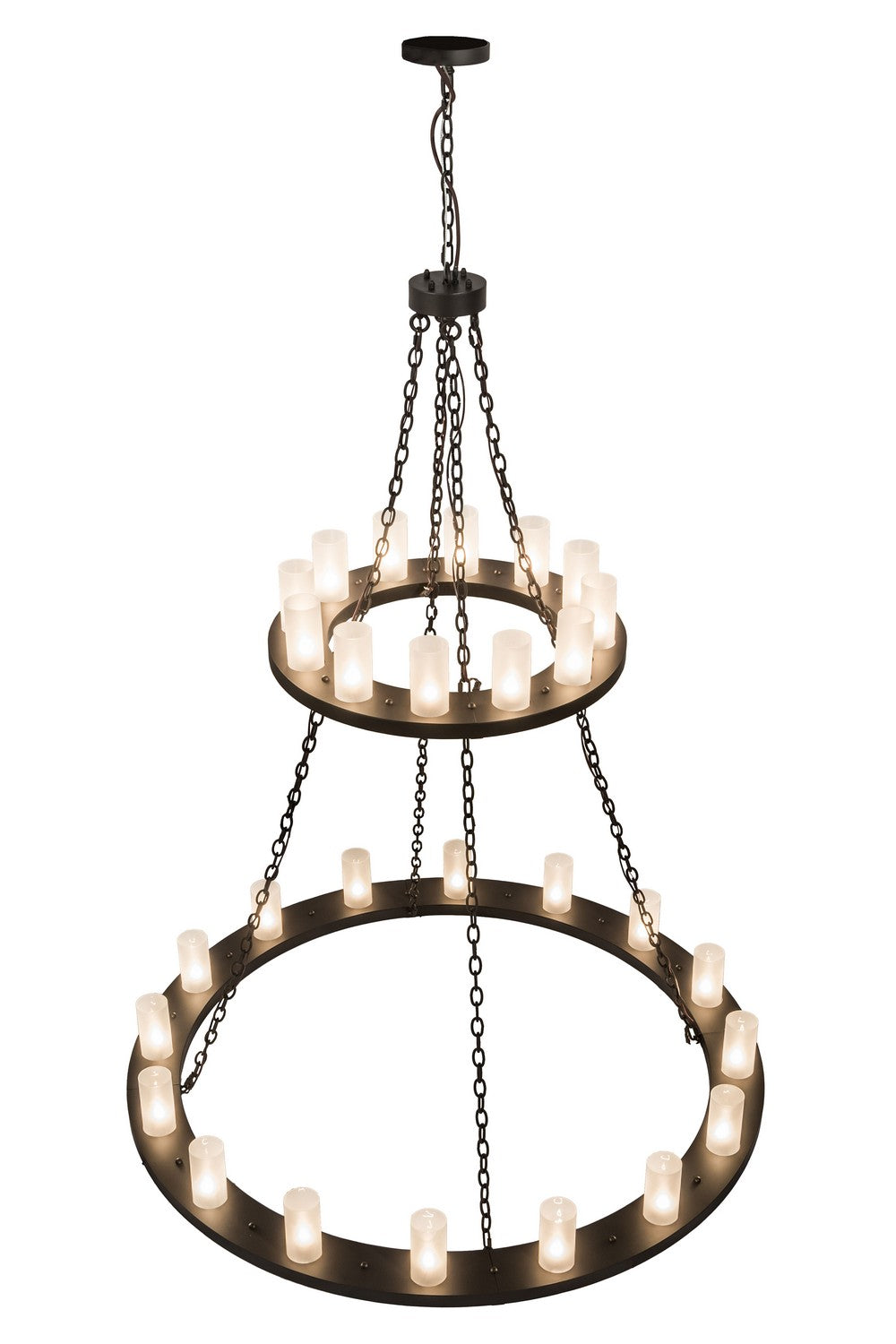 Meyda Tiffany - 187925 - 28 Light Chandelier - Loxley - Oil Rubbed Bronze