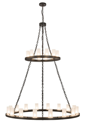 Meyda Tiffany - 187925 - 28 Light Chandelier - Loxley - Oil Rubbed Bronze