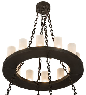 Meyda Tiffany - 187925 - 28 Light Chandelier - Loxley - Oil Rubbed Bronze