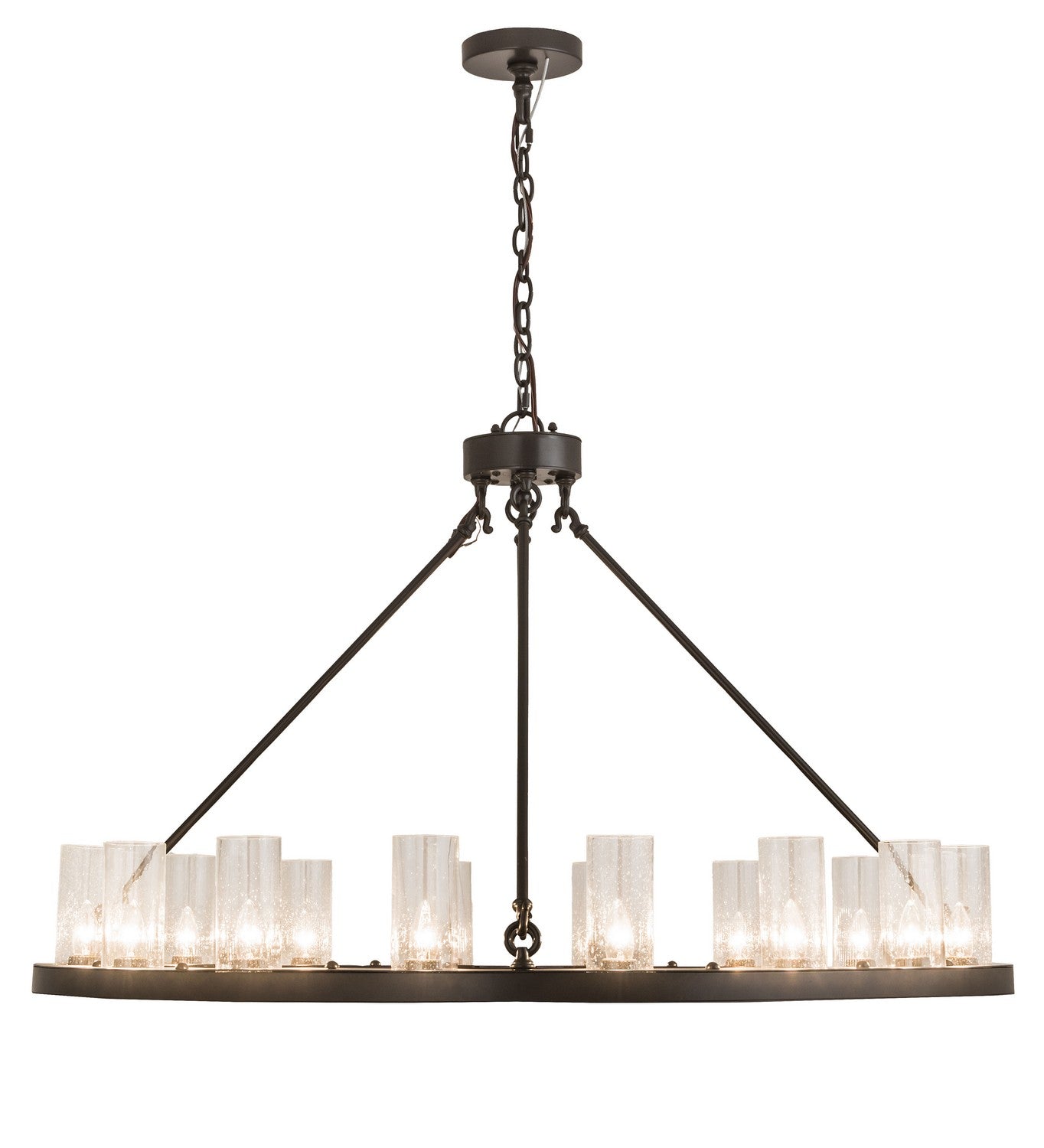 Meyda Tiffany - 188650 - 16 Light Chandelier - Loxley - Timeless Bronze