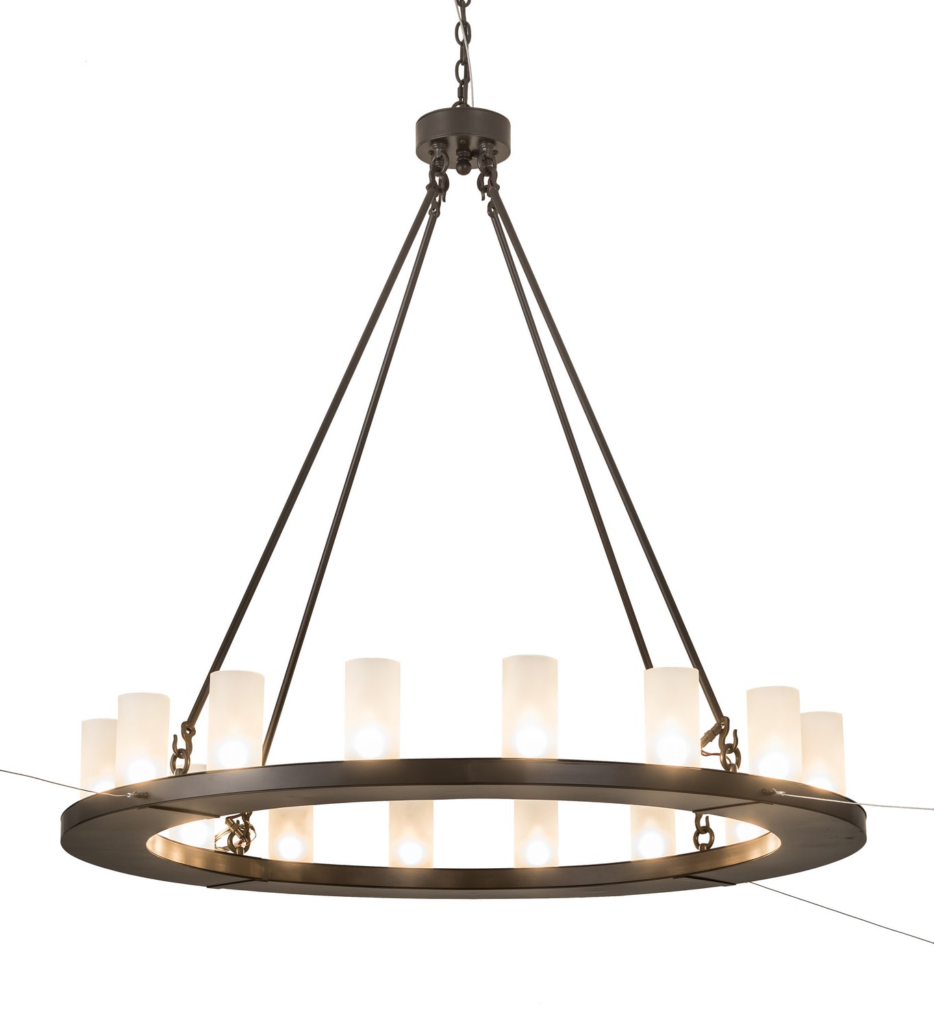 Meyda Tiffany - 189843 - 16 Light Chandelier - Loxley - Timeless Bronze