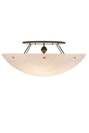 Meyda Tiffany - 190210 - 12 Light Flushmount - Artesia - Timeless Bronze