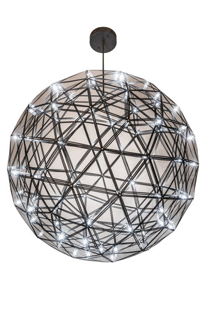 Meyda Tiffany - 190258 - 92 Light Pendant - Geosphere - Oil Rubbed Bronze