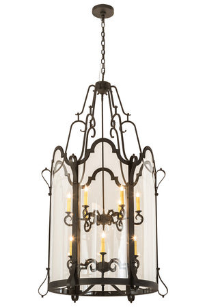 Meyda Tiffany - 190487 - 12 Light Pendant - Dubrek - Old Wrought Iron