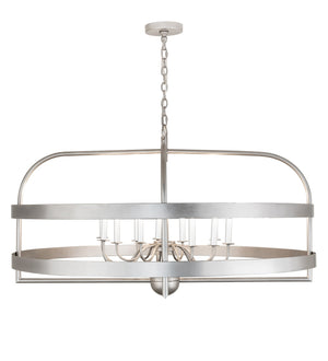 Meyda Tiffany - 192243 - 12 Light Chandelier - Aldari - Nickel Powder Coat