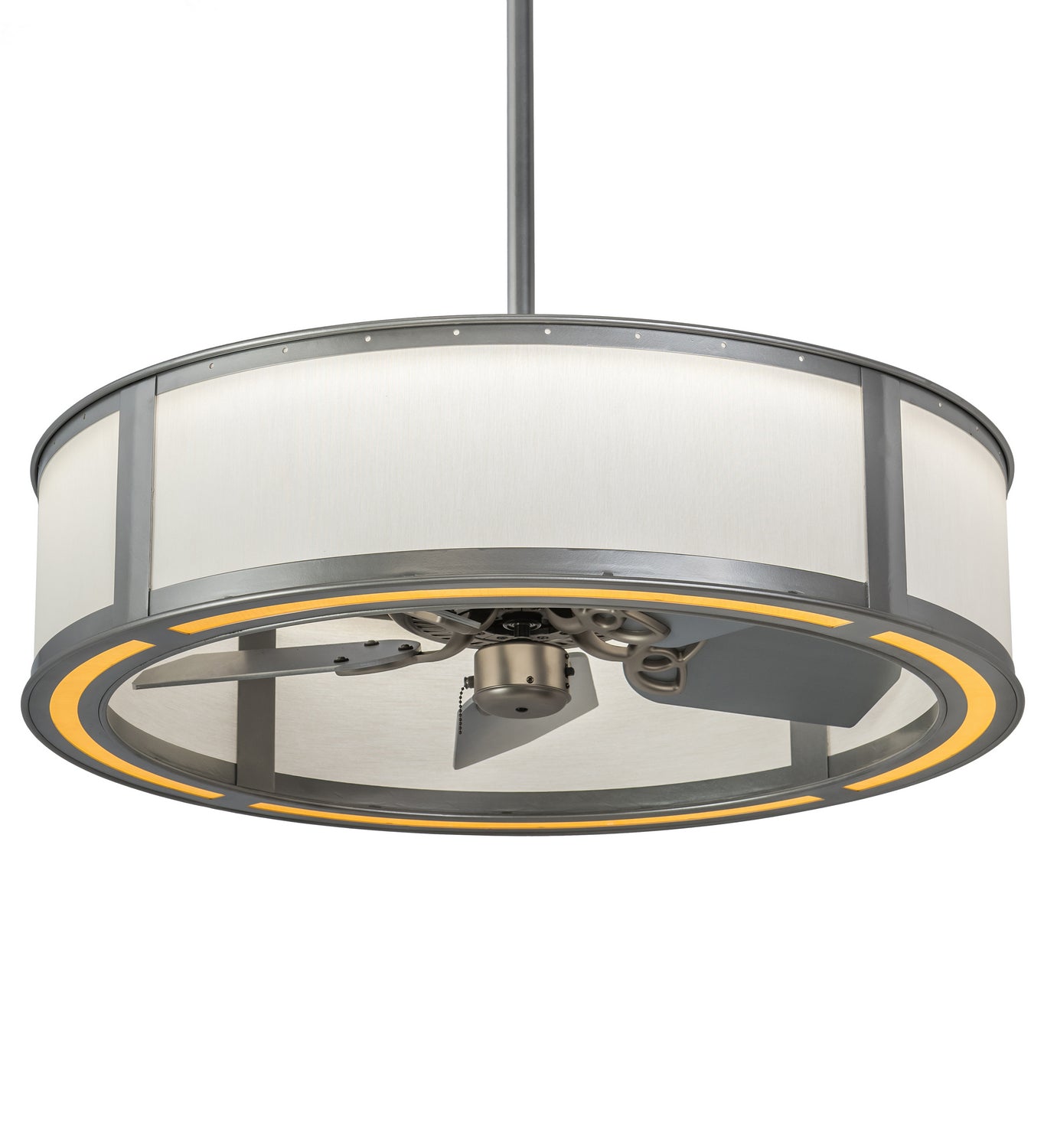 Meyda Tiffany - 192435 - LED Chandel-Air - Maplewood - Nickel