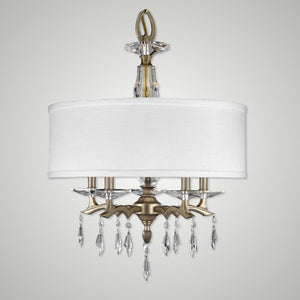 American Brass & Crystal - CH5602-G-36G-ST-HL - Five Light Chandelier - Kaya - Old Brass