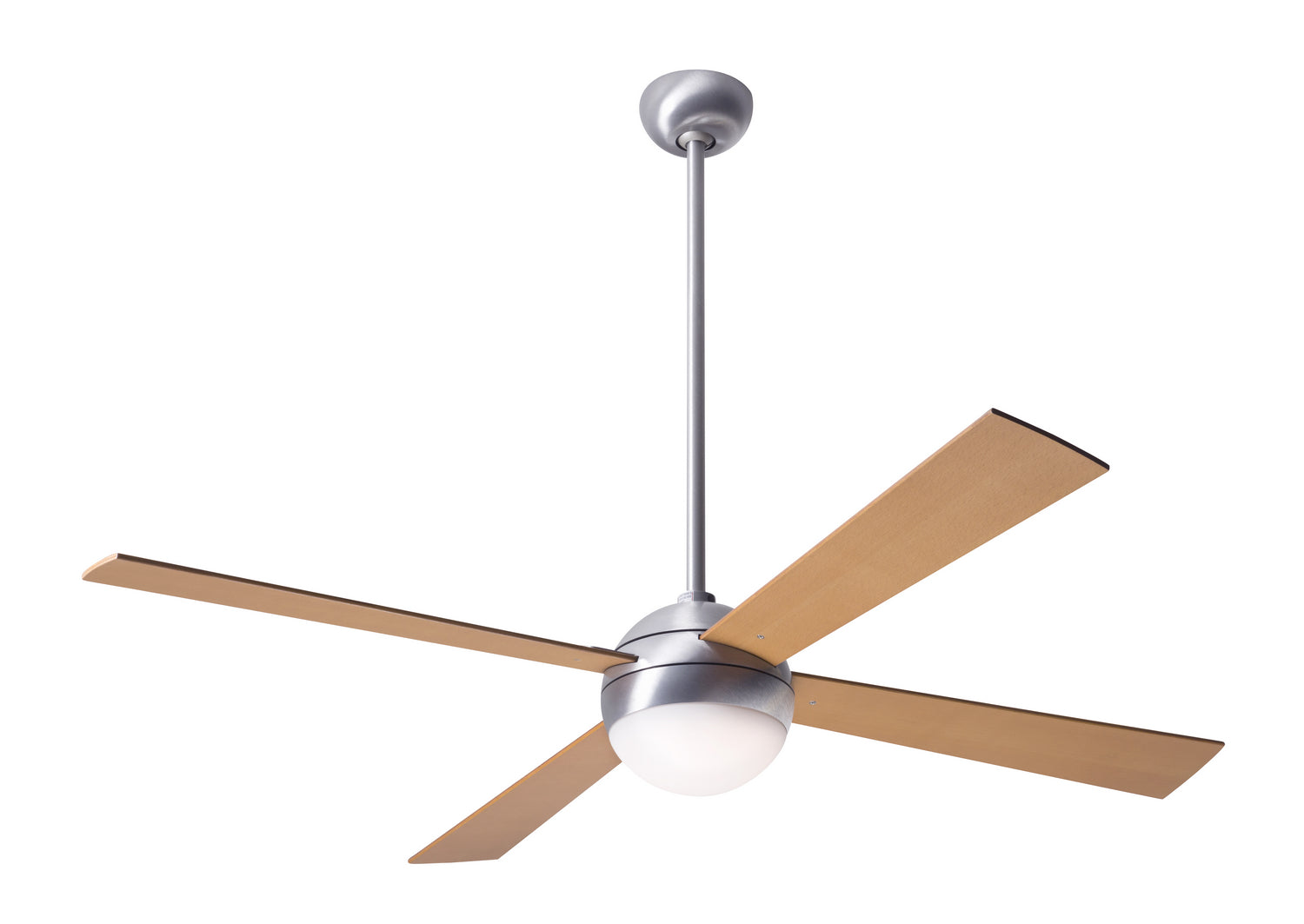 Modern Fan Co - BAL-BA-42-MP-652-002 - 42"Ceiling Fan - Ball - Brushed Aluminum