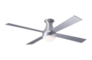 Modern Fan Co - BAL-FM-BA-42-AL-652-002 - 42"Ceiling Fan - Ball Flush - Brushed Aluminum