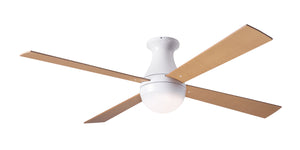 Modern Fan Co - BAL-FM-GW-42-MP-652-002 - 42"Ceiling Fan - Ball Flush - Gloss White