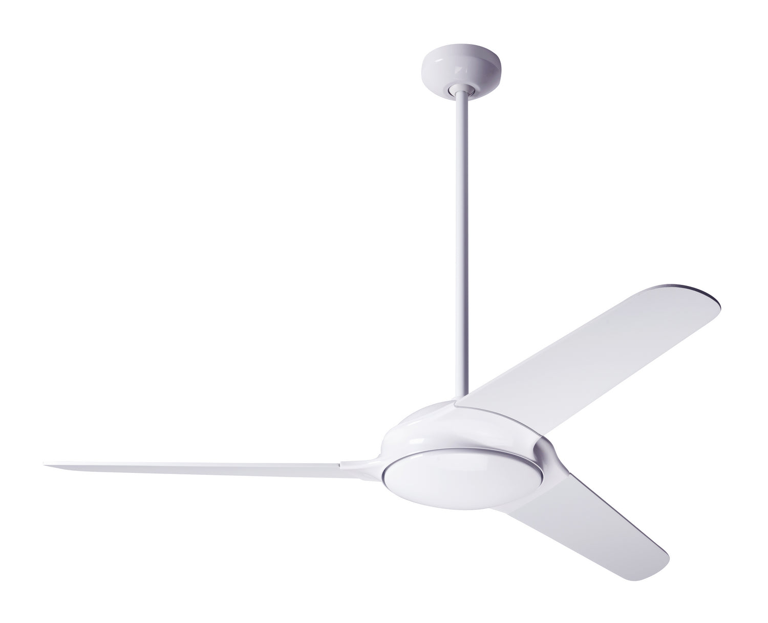 Modern Fan Co - FLO-GW-52-WH-NL-005 - 52"Ceiling Fan - Flow - Gloss White